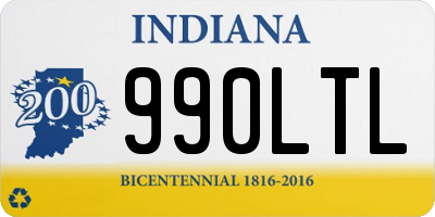 IN license plate 990LTL