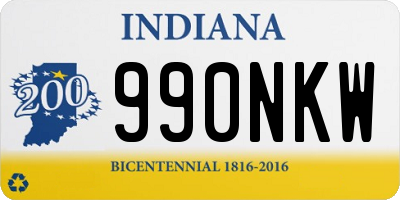 IN license plate 990NKW