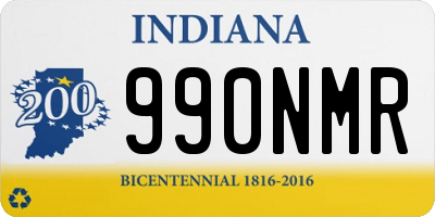 IN license plate 990NMR