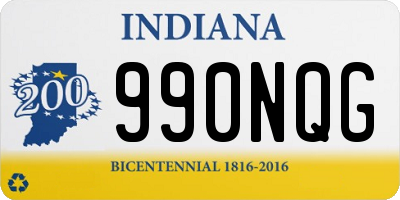 IN license plate 990NQG