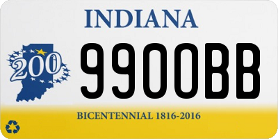 IN license plate 990OBB