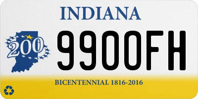 IN license plate 990OFH