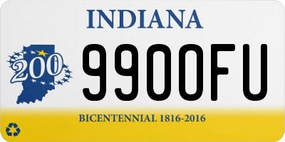 IN license plate 990OFU