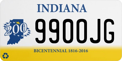 IN license plate 990OJG