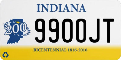 IN license plate 990OJT