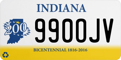 IN license plate 990OJV