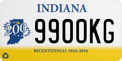 IN license plate 990OKG