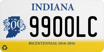 IN license plate 990OLC