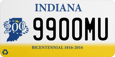 IN license plate 990OMU