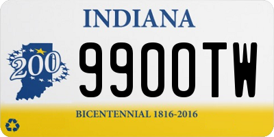 IN license plate 990OTW