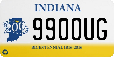 IN license plate 990OUG