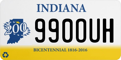 IN license plate 990OUH