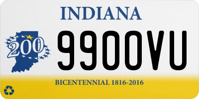 IN license plate 990OVU