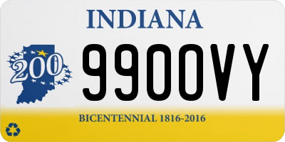 IN license plate 990OVY