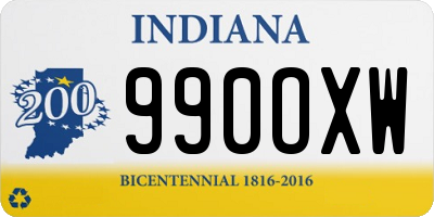 IN license plate 990OXW