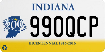 IN license plate 990QCP