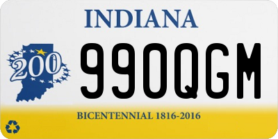 IN license plate 990QGM