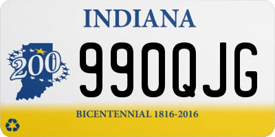 IN license plate 990QJG