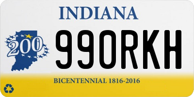 IN license plate 990RKH