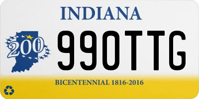 IN license plate 990TTG