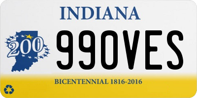 IN license plate 990VES