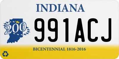 IN license plate 991ACJ