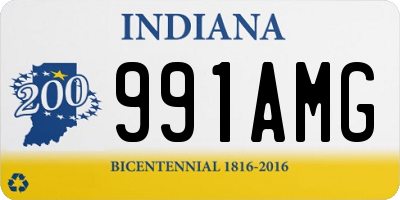 IN license plate 991AMG