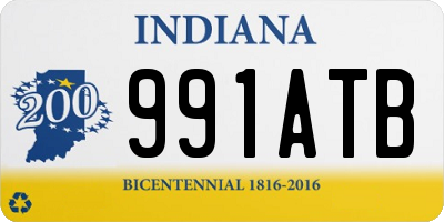 IN license plate 991ATB