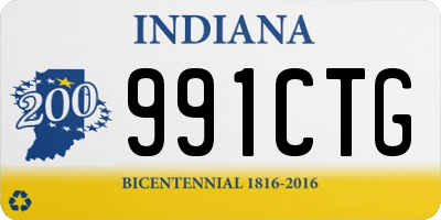 IN license plate 991CTG