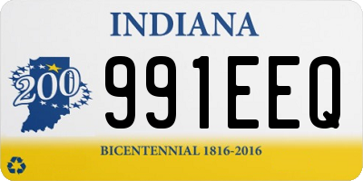 IN license plate 991EEQ