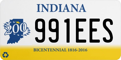 IN license plate 991EES