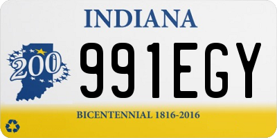 IN license plate 991EGY