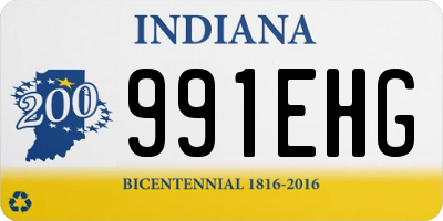 IN license plate 991EHG