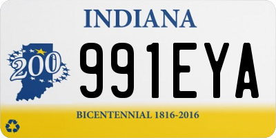 IN license plate 991EYA