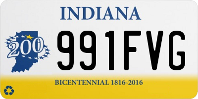 IN license plate 991FVG