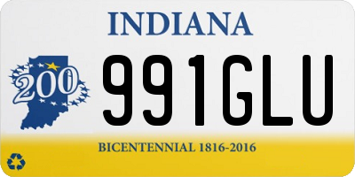 IN license plate 991GLU