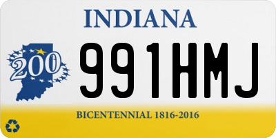 IN license plate 991HMJ