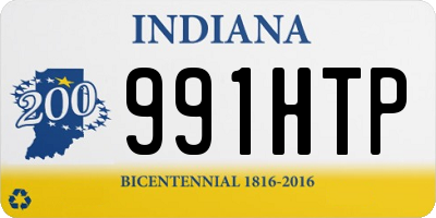 IN license plate 991HTP