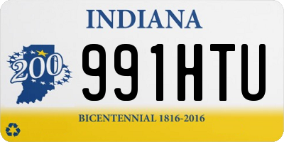 IN license plate 991HTU