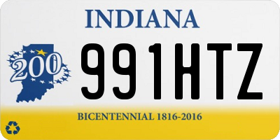 IN license plate 991HTZ