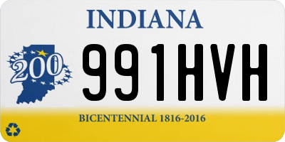 IN license plate 991HVH