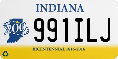 IN license plate 991ILJ