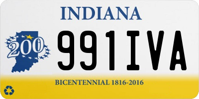 IN license plate 991IVA