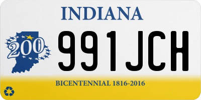 IN license plate 991JCH