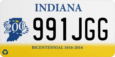 IN license plate 991JGG