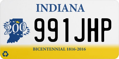 IN license plate 991JHP