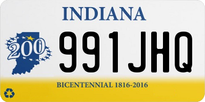 IN license plate 991JHQ