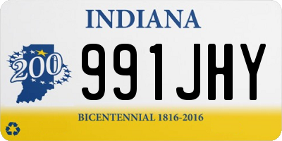 IN license plate 991JHY