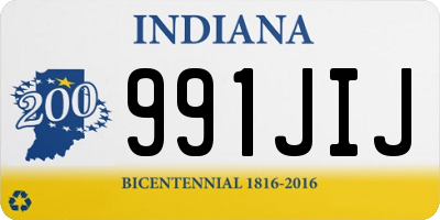 IN license plate 991JIJ