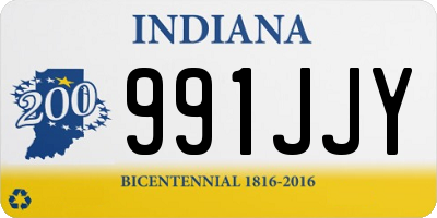 IN license plate 991JJY